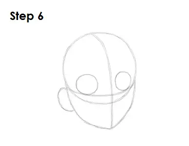 Draw Luffy 6