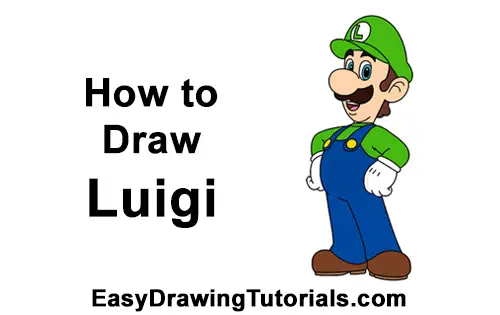 how to draw mario and luigi