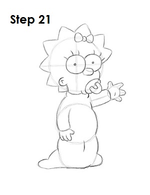 maggie simpson star onesie