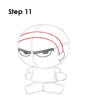 How to Draw Mandy Step 11