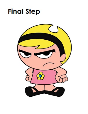 How to Draw Mandy Step Last