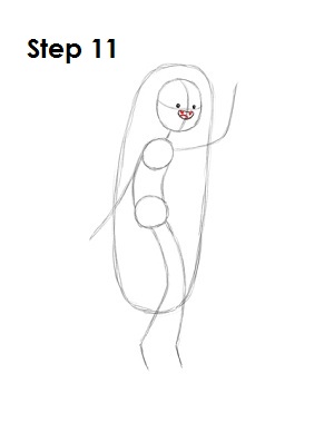 Draw Marceline Step 11
