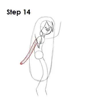 Draw Marceline Step 14