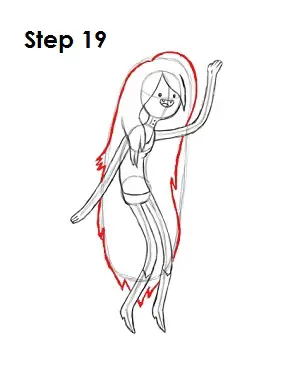 Draw Marceline Step 19