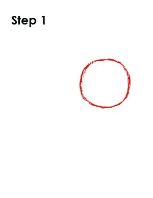 How to Draw Marie Step 1