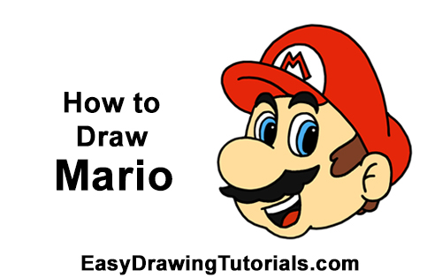 easy super mario drawings