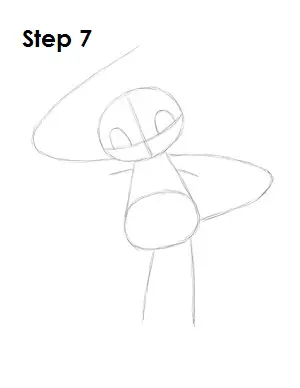 How to Draw Mew Step 7