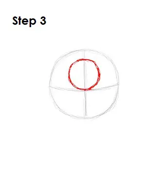 How to Draw Mike Wazowski Step 3