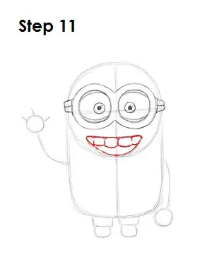How to Draw a Minion Step 11