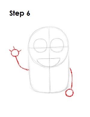 How to Draw a Minion Step 6