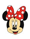 How to Draw Minnie Mouse Head Disney