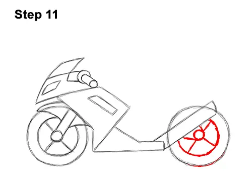 Drawing Tutorial. Game for Bike. Stock Vector - Illustration of vehicle,  sheet: 89883621