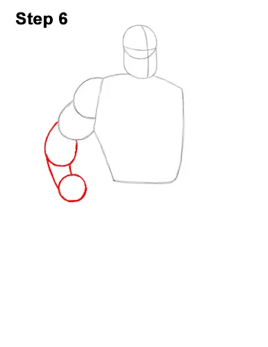 How to Draw Mr. Incredible Bob Parr 6