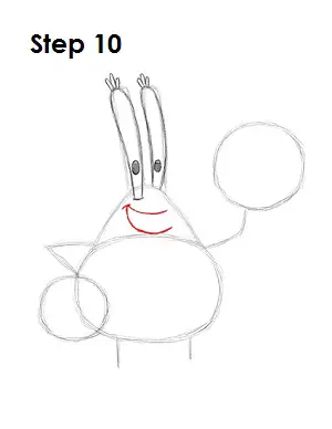 Draw Mr Krabs 10