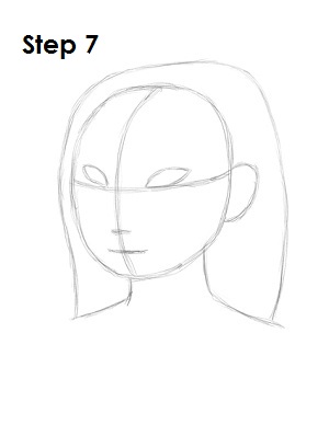  Draw Mulan Step 7