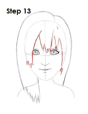 Draw Namine Step 13