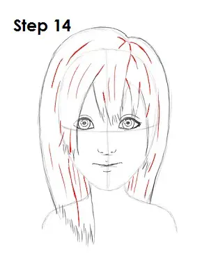 Draw Namine Step 14