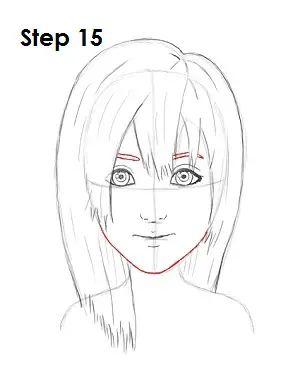 Draw Namine Step 15