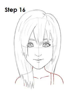 Draw Namine Step 16