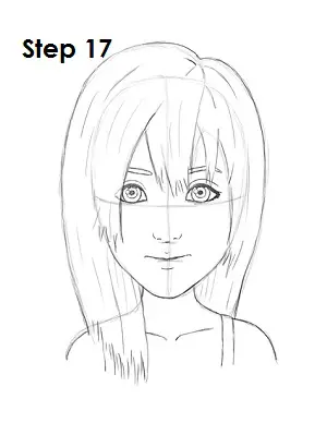 Draw Namine Step 17