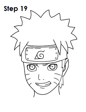 How To Draw Naruto  Sketch Tutorial 