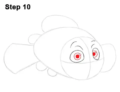 pearl from finding nemo coloring page