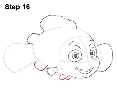 Draw Finding Nemo 16