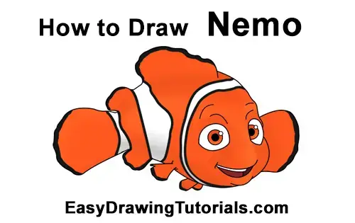 Featured image of post How To Draw Nemo Easy Today we are showing you a video on how to draw nemo from finding nemo movie