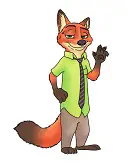 How to Draw Nick Wilde Zootopia Fox