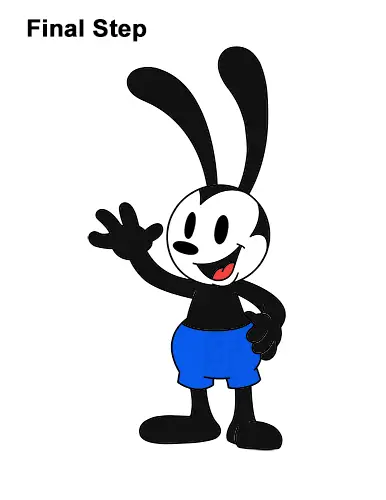 How to Draw Oswald the Lucky Rabbit Disney