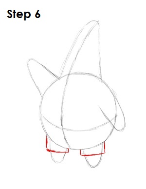 Draw Patrick Star Step 6