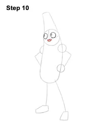 How to Draw Fortnite Peely Skin Banana 10