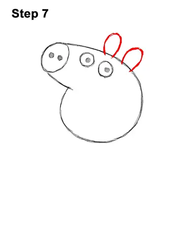 How to Draw Peppa Pig Cartoon 7