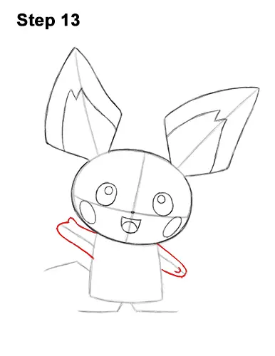 How to Draw Pichu (Pokemon) VIDEO & Step-by-Step Pictures