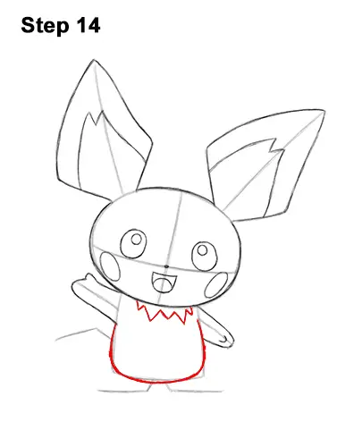 How to Draw Pichu (Pokemon) VIDEO & Step-by-Step Pictures