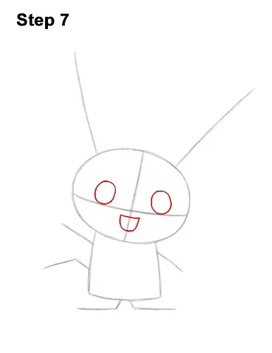 How to Draw Pichu Pikachu Yellow 7
