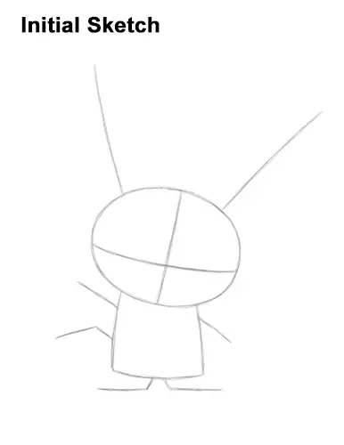 How to Draw Pichu Pikachu Yellow Guides Lines