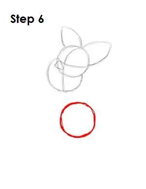  Draw Piglet Step 6