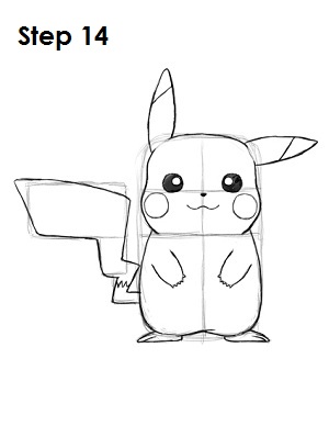 Pikachu Drawing Step by Step for Beginners Easy Tutorial