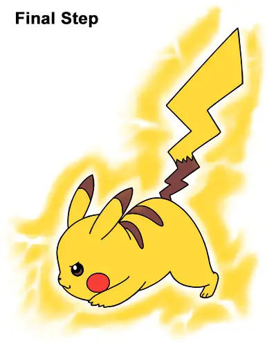 Pikachu Drawing - How To Draw Pikachu Step By Step!