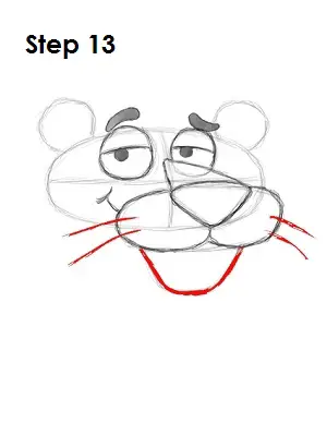 How to Draw the Pink Panther