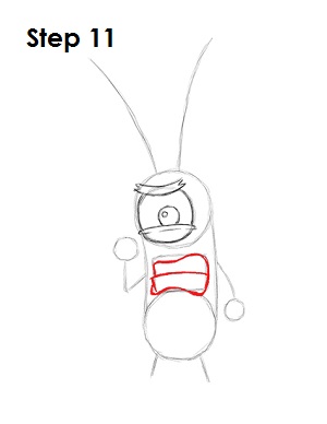 Draw Plankton Spongebob 11