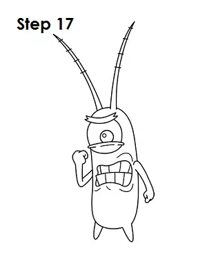Draw Plankton Spongebob 17