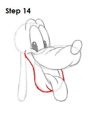 Draw Pluto Step 14