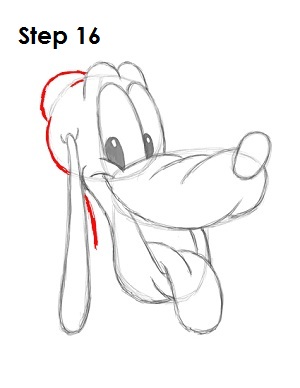 Draw Pluto Step 16