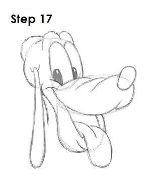 Draw Pluto Step 17