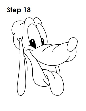 Draw Pluto Step 18