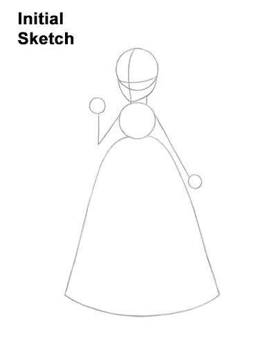 How to Draw Princess Peach Full Body Nintendo Guides Lines