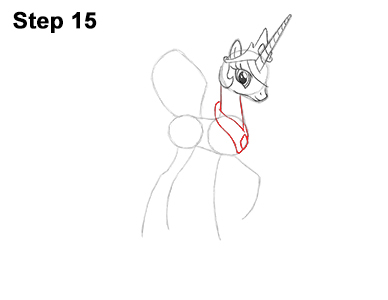 how to draw princess luna