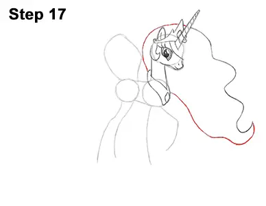 Draw Princess Celestia 17
